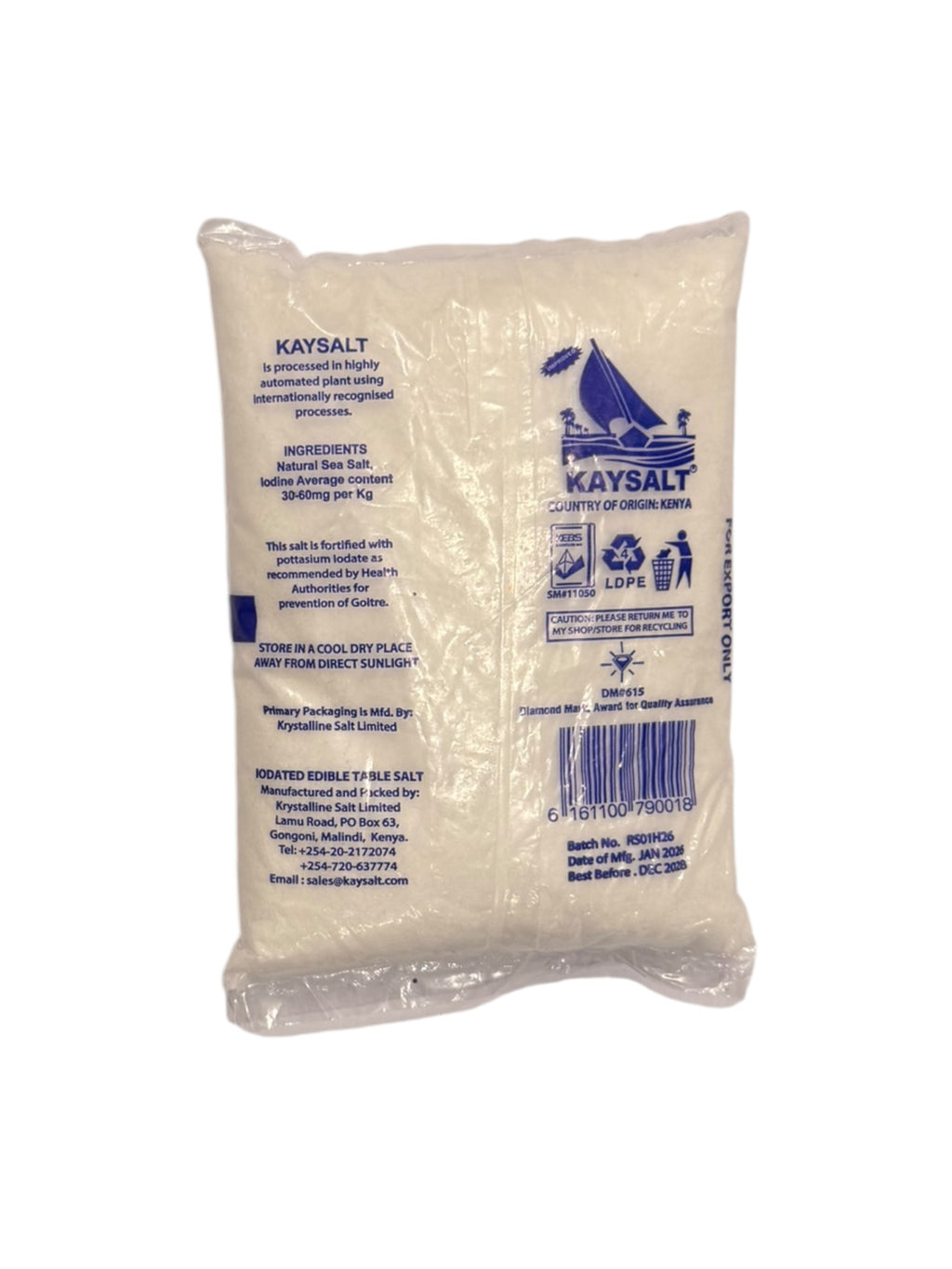 Salt - Kaysalt Large Sachet