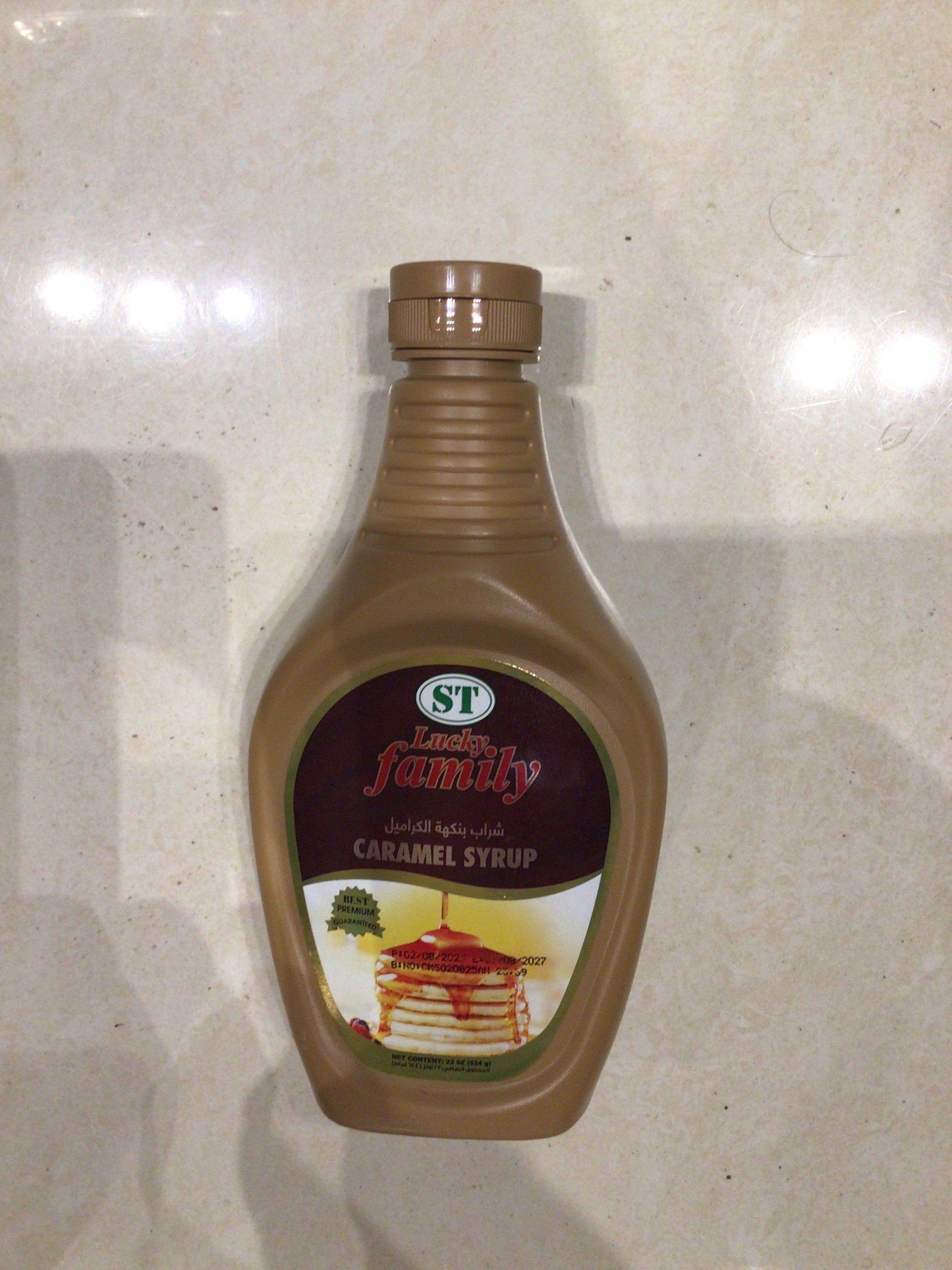 Lucky Family Caramel Syrup