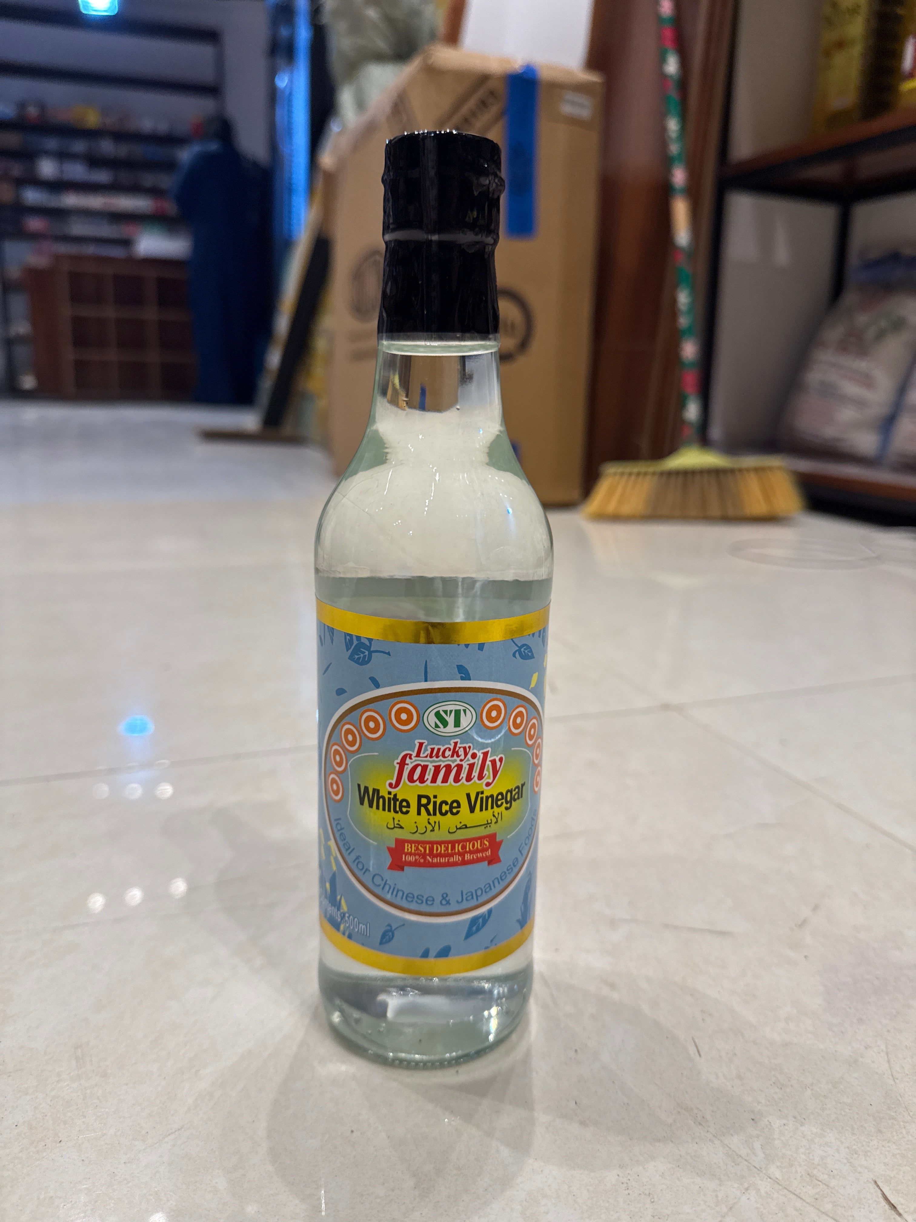 Lucky Family White Rice Vinegar (500ml)