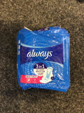 Always -Sanitary pads (7 pads) blue