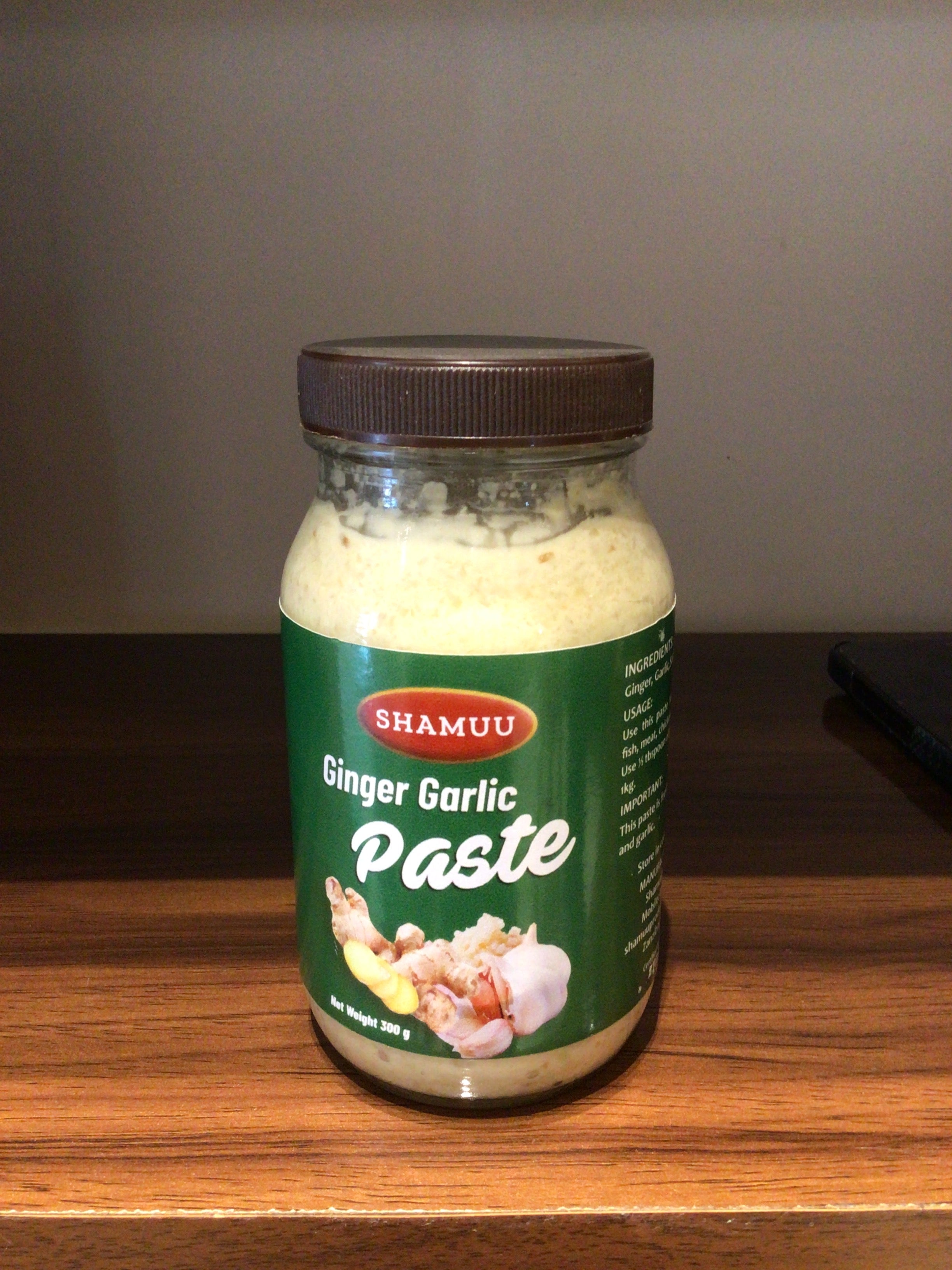 Shamuu Ginger Garlic Paste (300g)