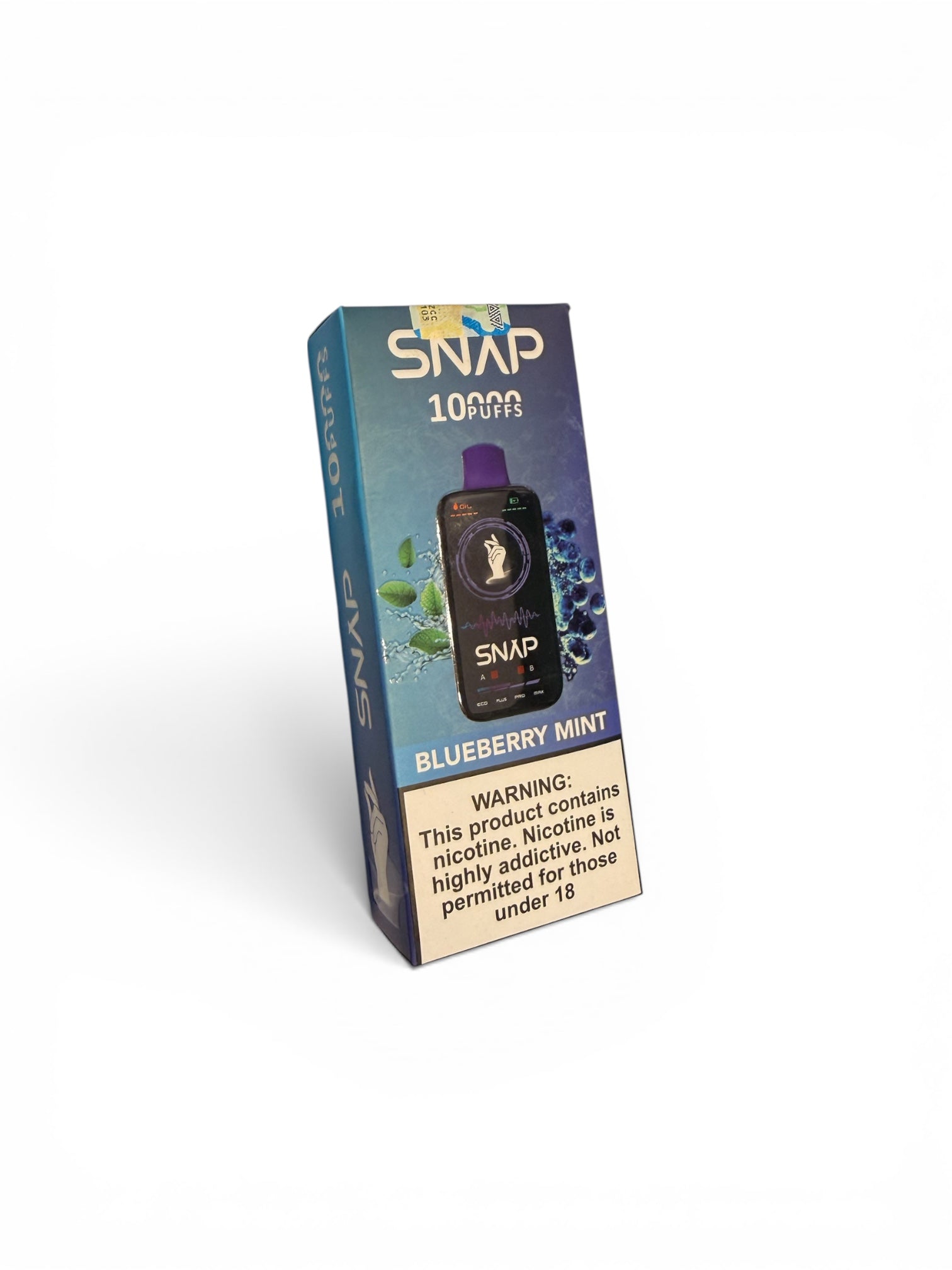 Snap - 10,000 Puffs (blueberry mint)