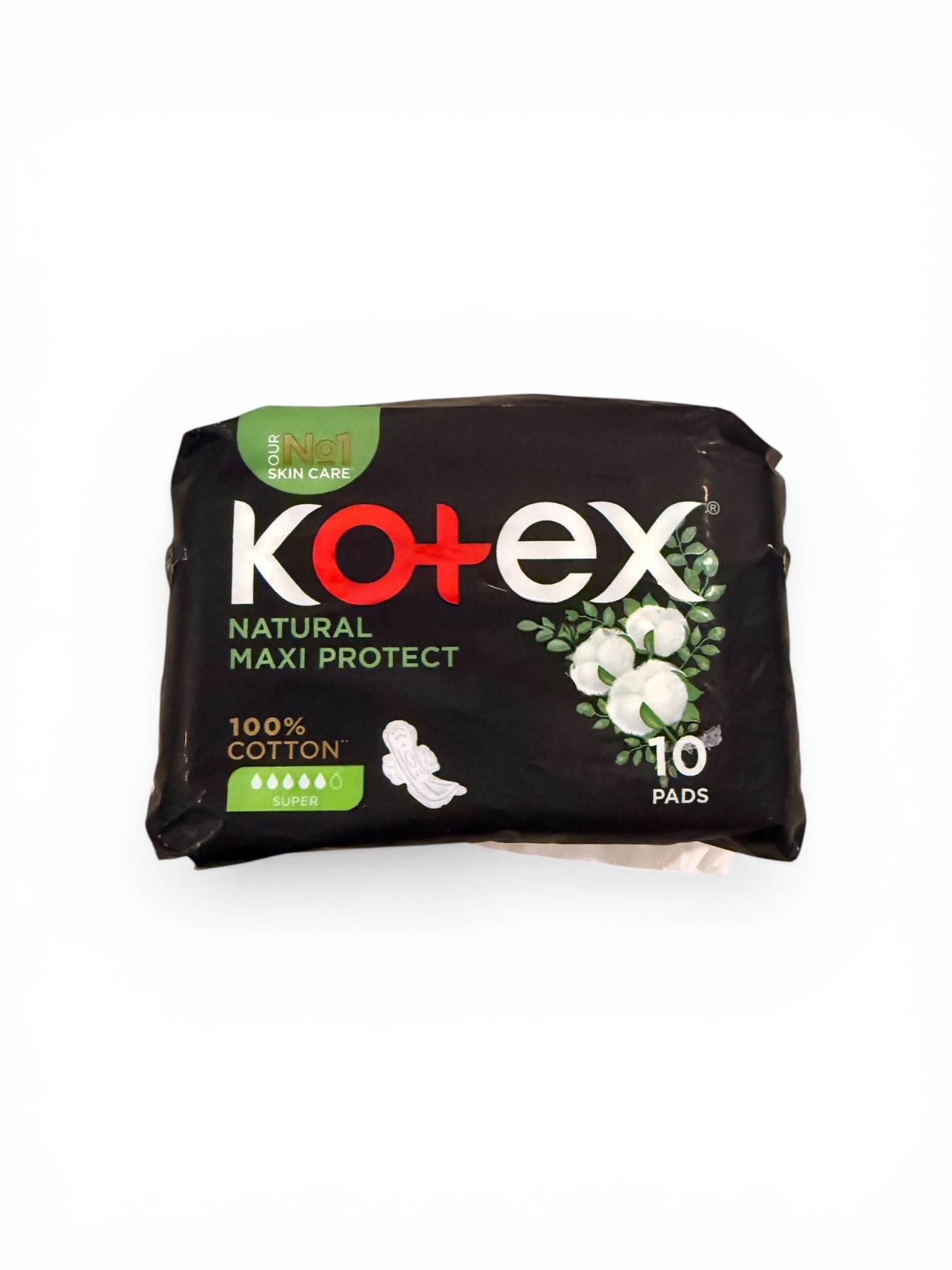 Kotex Sanitary Pads Natural 100% Cotton